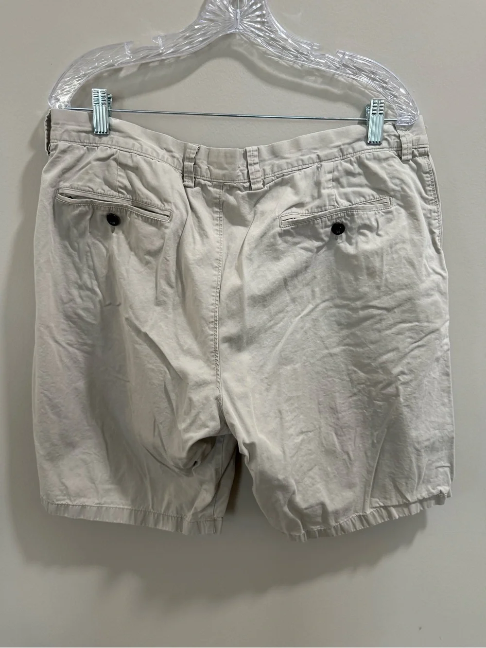 J. Crew Men’s Flat Front Chino Shorts - Light Stone